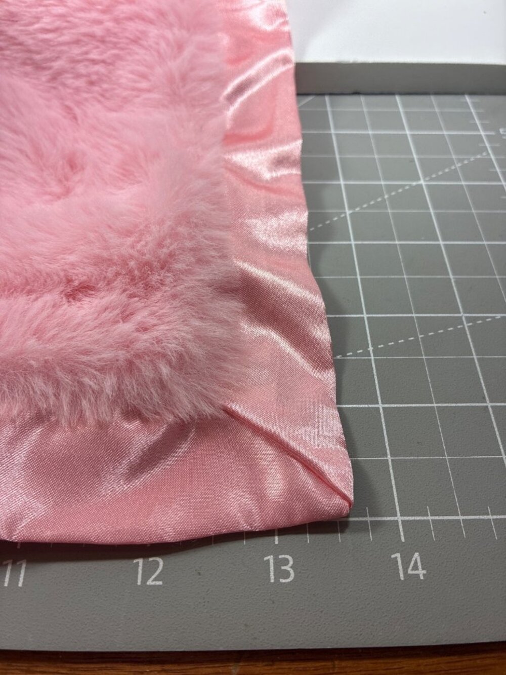Cloud Island Pink Flamingo Lovey Security Blanket Satin Back 14" Baby - Picture 9 of 10